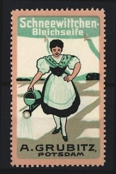 Advertising stamp potsdam a - potsdam,,