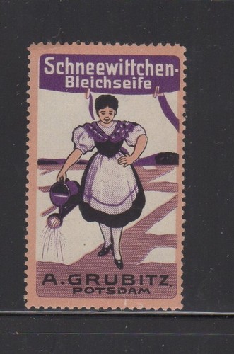 German advertising stamp - german,