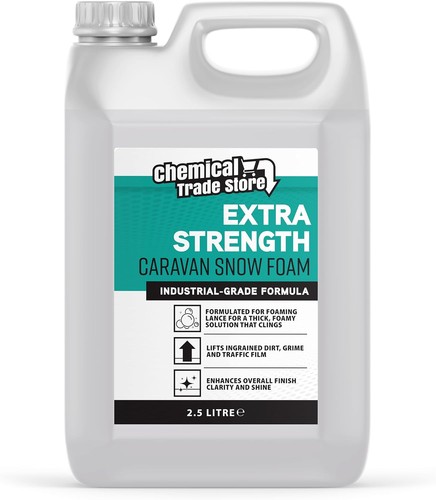 Caravan snow foam 5l - snow, 2.5l