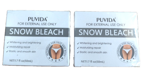 Snow bleach cream - x, for