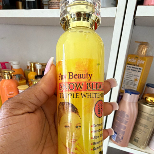 Fav beauty snow bleach triple - beauty,