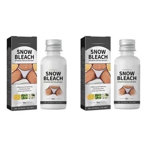 Snow bleach cream - 2pcs, skin