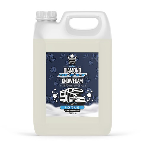 Caravan king snow foam car - king,