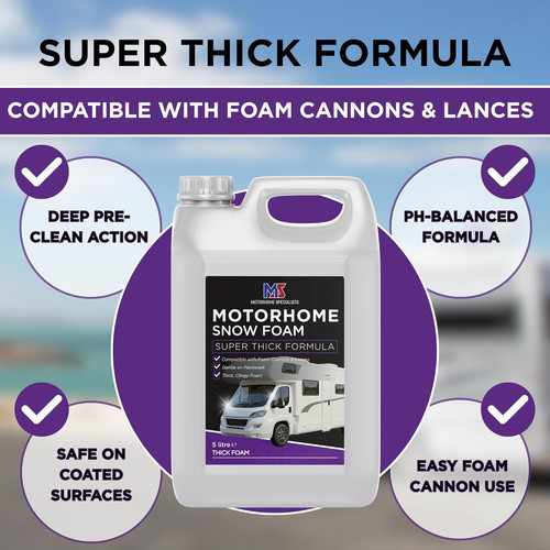Snow foam thick - -, foaming