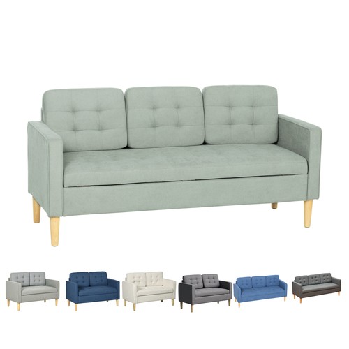 Homcom modern small sofa - homcom,